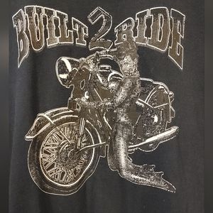 Vintage Built 2 Ride Biker Shirt